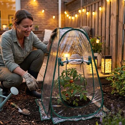 Mini serre de jardin