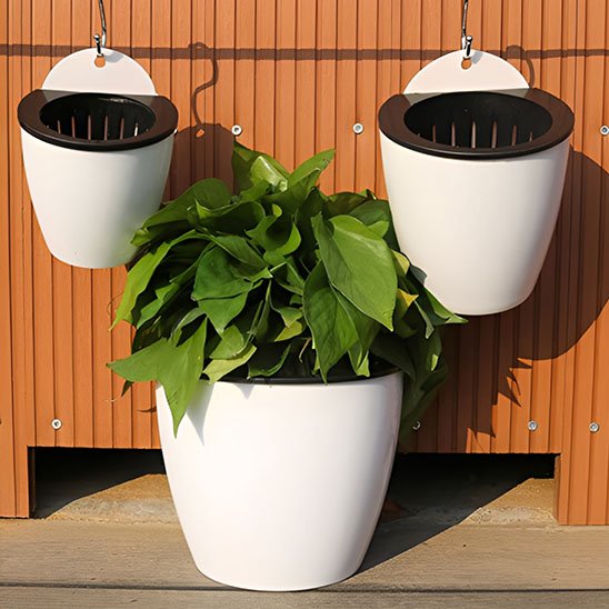 Pot de fleur mural