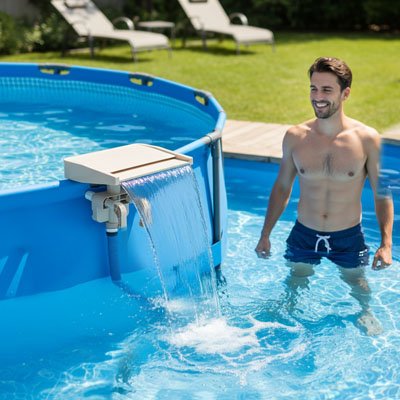 Cascade piscine​