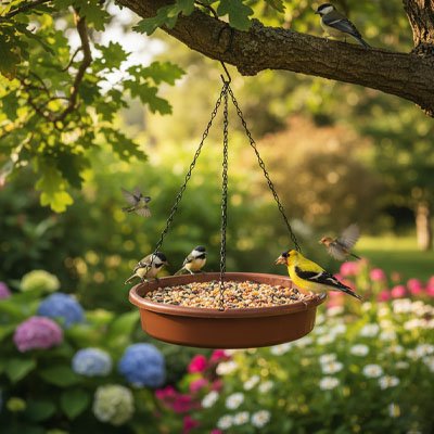 Mangeoire pour oiseaux