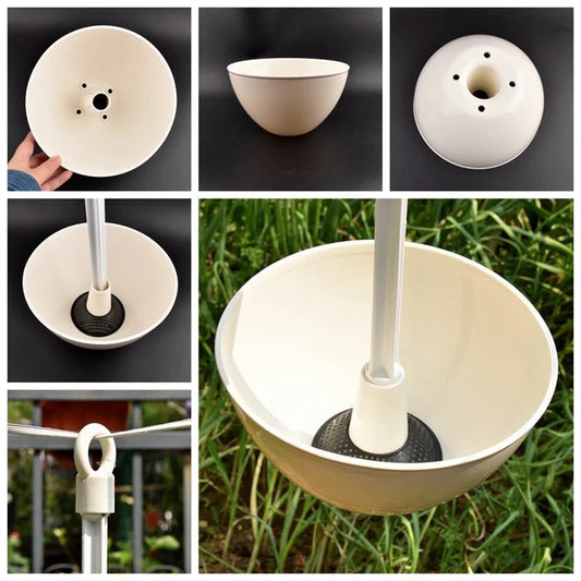 MultilayerHangingFlowerpot™ - Blanc - Espace Jardin Urbain