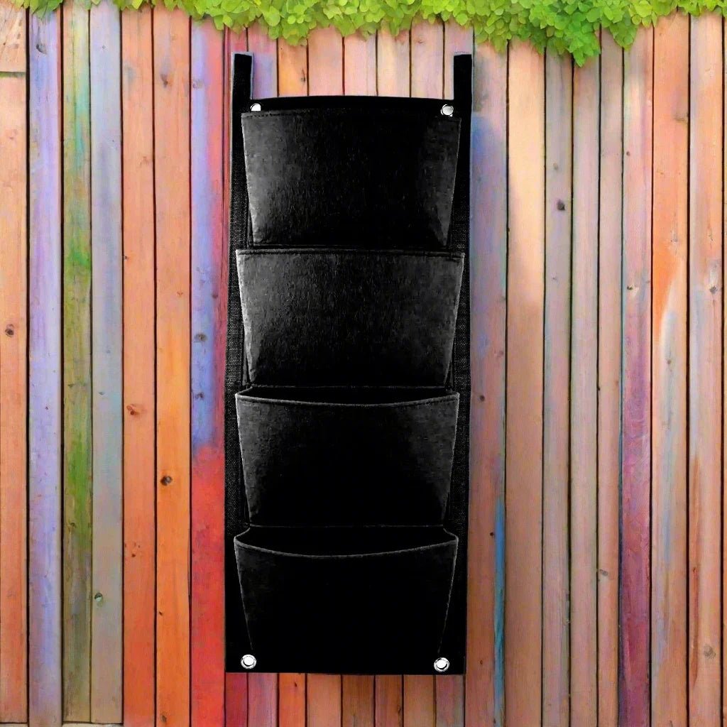 PocketVerticalPlantingBag™ - Noir - Espace Jardin Urbain