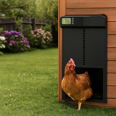 Porte automatique poulailler 
