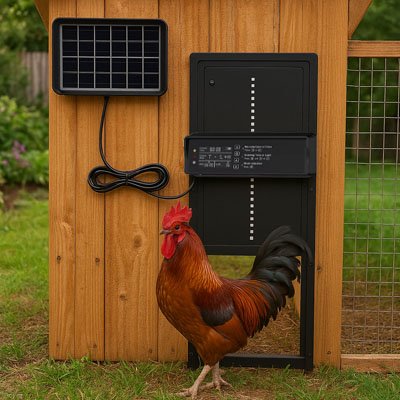 Porte automatique poulailler 