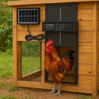Porte automatique poulailler 