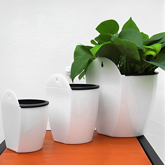 Pot de fleur mural