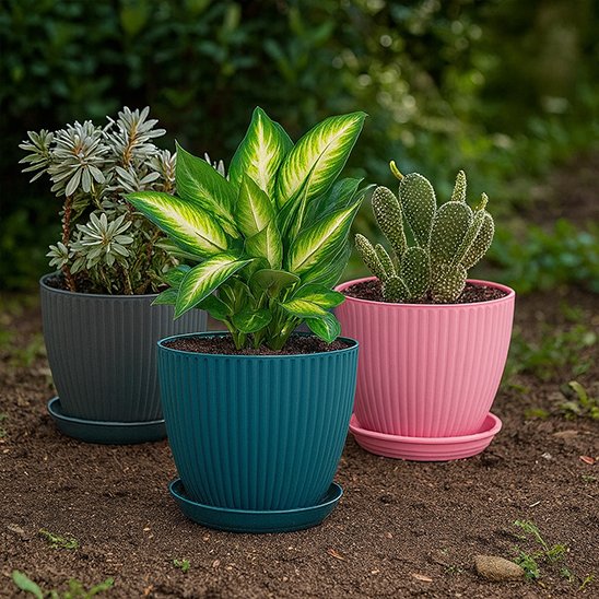 Pots de fleurs