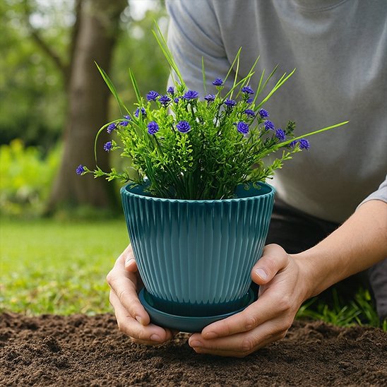 Pots de fleurs