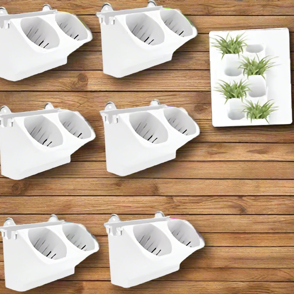 SelfWateringFlowerPot™ - Blanc - Espace Jardin Urbain