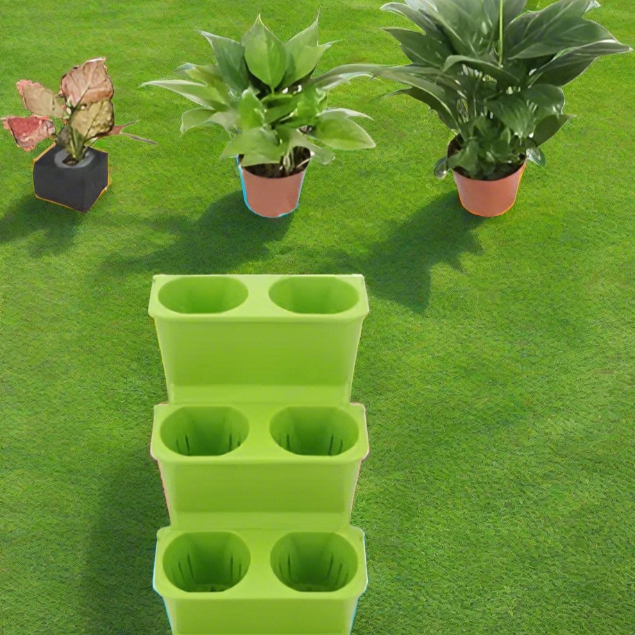 SelfWateringFlowerPot™ - Vert - Espace Jardin Urbain