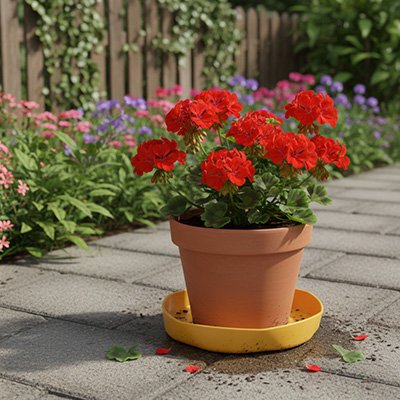 Soucoupe pour pot de fleurs 